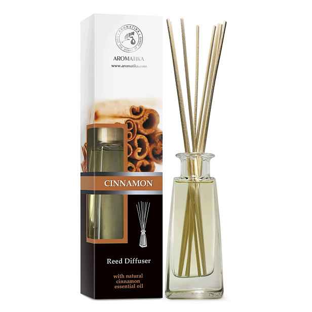 Difuzér Vonný Difuzér 100 ML Skořice, 8 Tyčinek Do Domácnosti