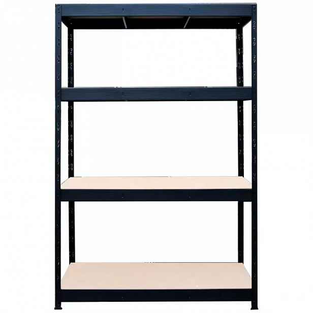 Kovový zásuvný regál Nero III 180x160x60 cm – 4 police/300 kg