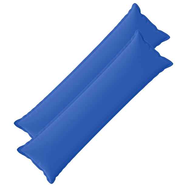 vidaXL Odhazovací polštář 2 ks HOUTEN Královská modrá 40 x 145 cm