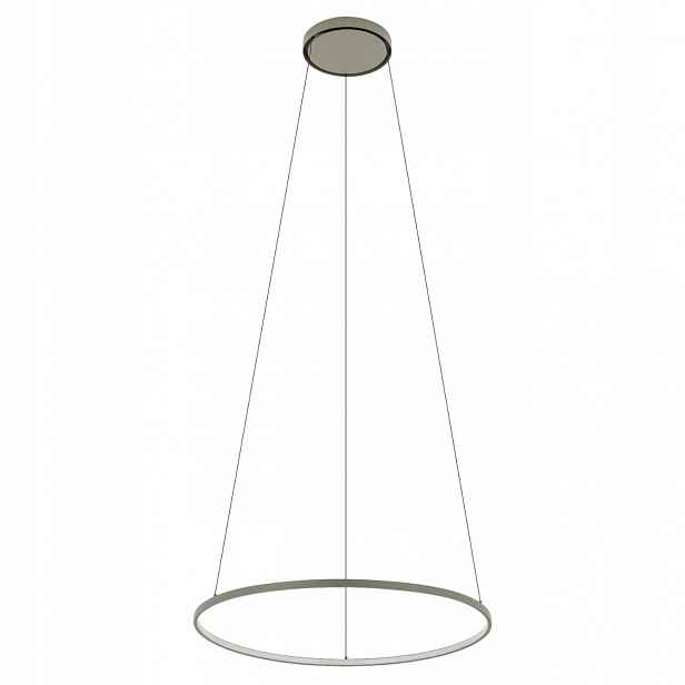 Závěsná Lampa Circolo Led M Olivová 21W 3000K Kulatá glamour do obývacího pokoje