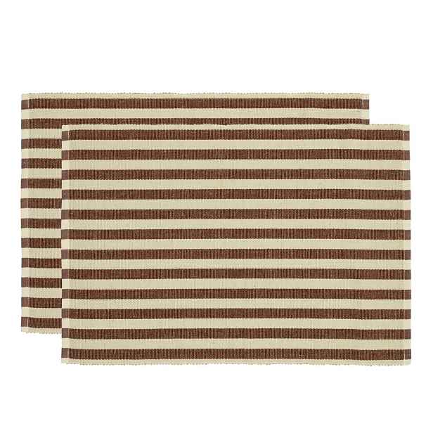 Prostírání v sadě 2 ks s příměsí juty 33x48 cm Statement Stripe – Södahl