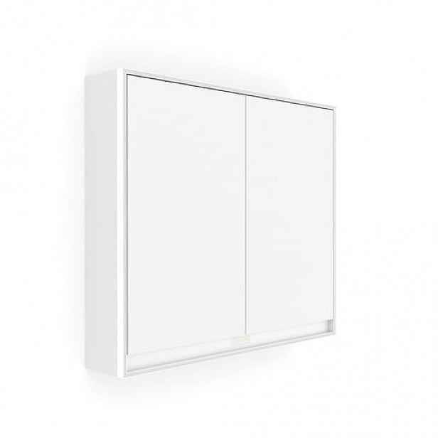 Nimco GA 1 zrcadlová skříňka s osvětlením 80,5x70 cm sklo GAB10003VX05