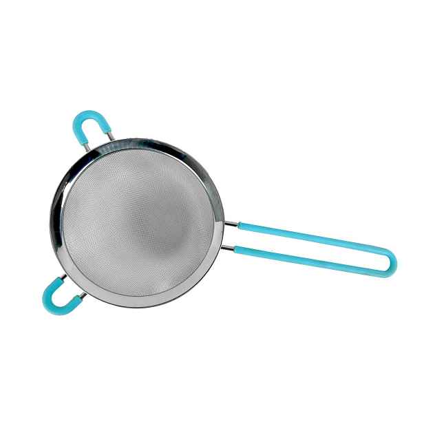 PROHOME - Cedník se silikonovou rukojetí 18cm