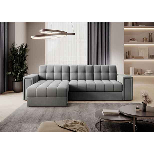 Designová sedací souprava THALASSA - popelavá