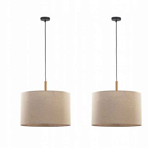 Tk Lighting Sada 2x Závěsná lampa Deva Nature 6107