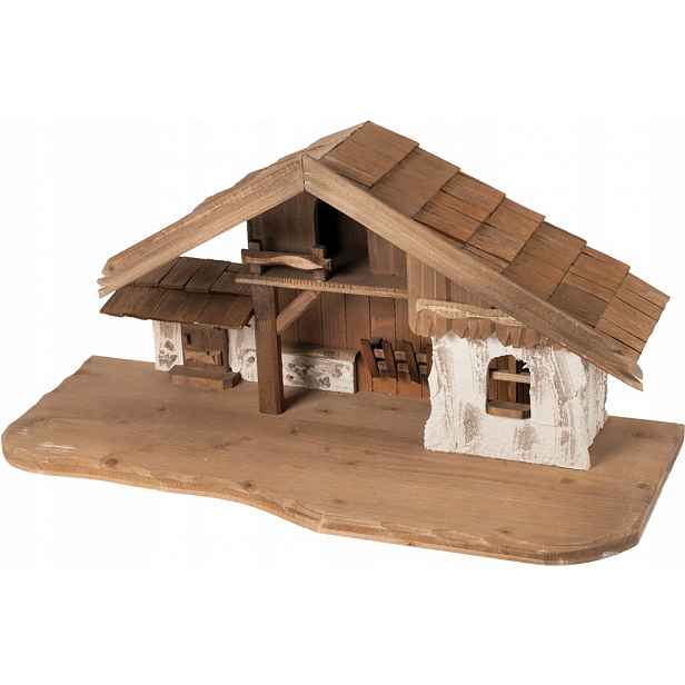 Vánoční betlém 100 x 40 x 36 cm pro fíky 13-18 cm