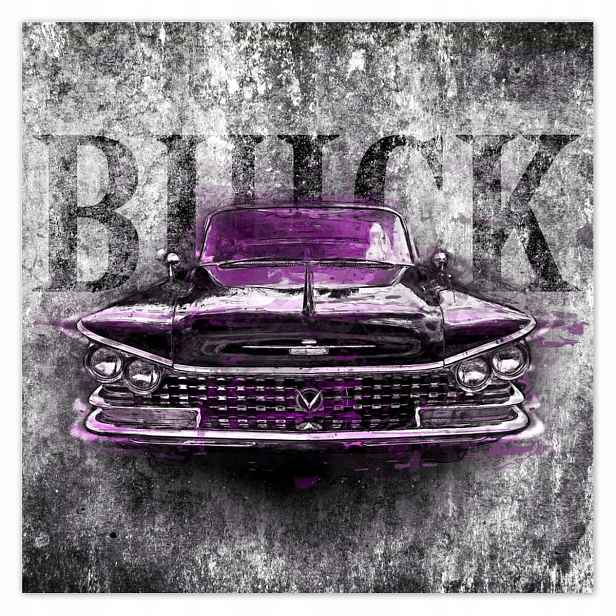Plakáty 140x140 Fialový Buick
