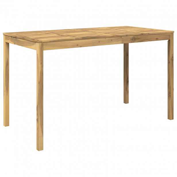 vidaXL Zahradní barový stůl Bílá 180 x 88,5 x 105 cm