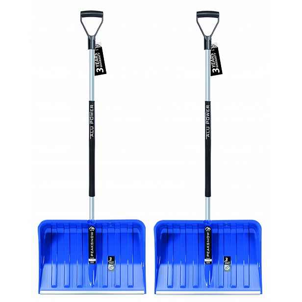 2 x lopaty s hliníkovým okrajem, ergonomická hůl