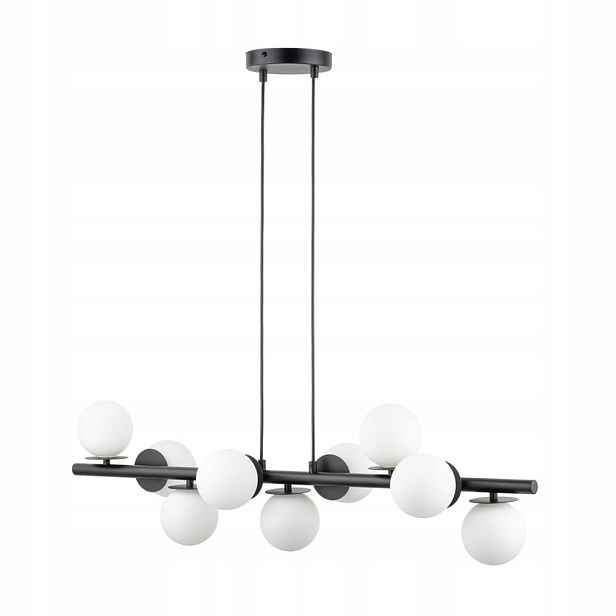 Stropní Svítidlo Převis Lustr Bílý Kov 9xG9 Nastavitelná pro Sigma Lighting