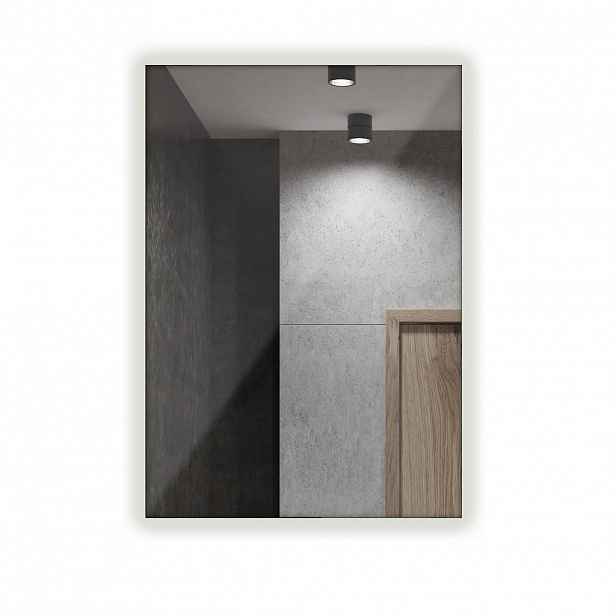 TULUP ZRCADLO Obdélníkové 50x70 cm LED 6000K studené světlo