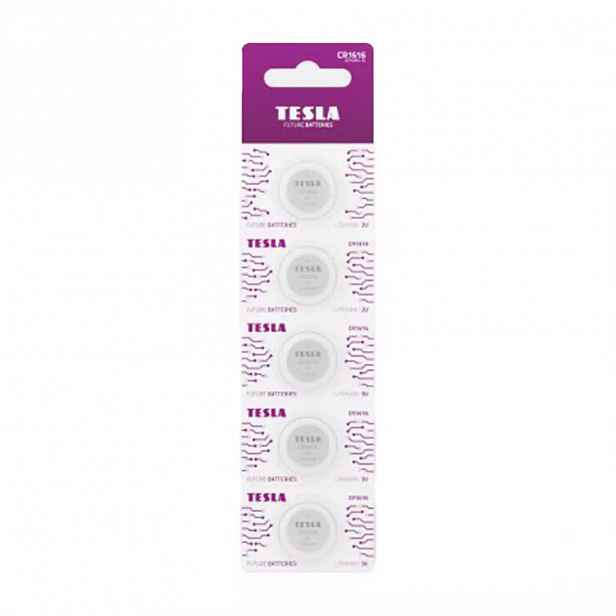 Baterie Tesla CR 1616 5 ks