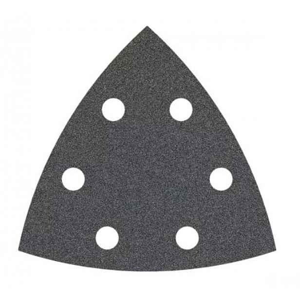 Bosch - Brusný papír P80, 93x93 mm, 5 ks 2608605192