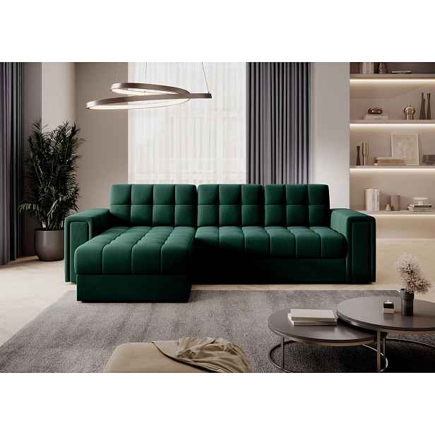 Designová sedací souprava THALASSA - tmavě zelená