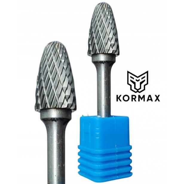 Fréza 14 mm plamenový rotační pilník Rbf 14x25x67x6 mm z karbidu Kormax