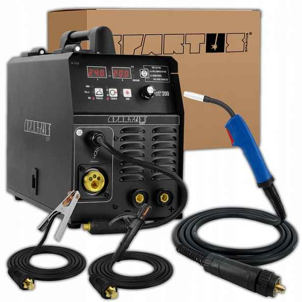 Invertorový migomat Spartus Easymig 200A 230v Mig Mag Mma Tig 3v1 Synergie