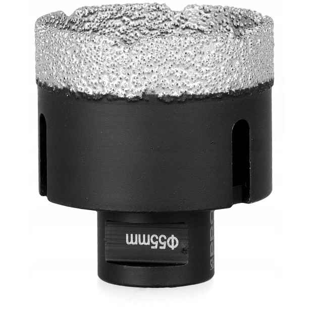 Korunkový Vrták 55 mm pro suché dlaždice/gres M14 PRO-WA306 Pro