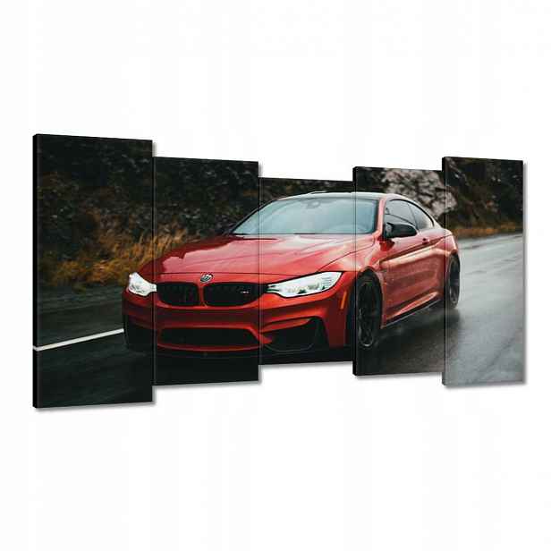 Obrazy 150x80 Červené Bmw Auto