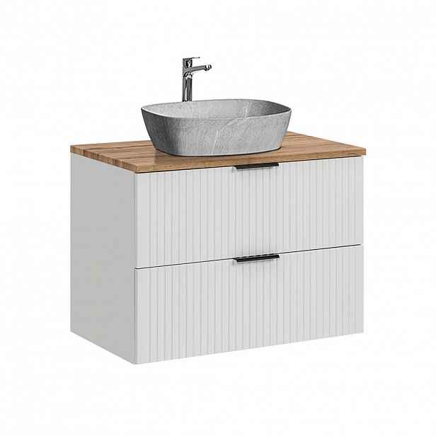Petits-meubles UMYVADLO 80.6cm Adriel Bílá