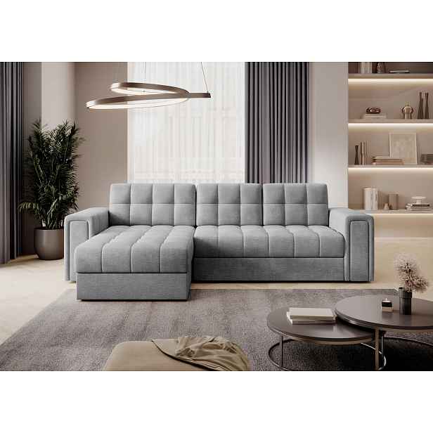 Designová sedací souprava THALASSA - světle šedá