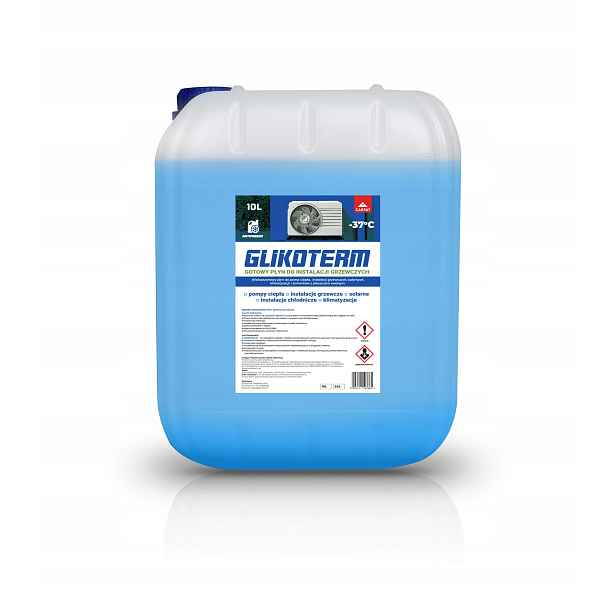 Tekutina pro topné systémy Glykol Carpat -37°C 10L