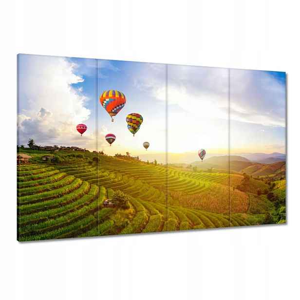 Obrazy 120x80 Krajina Thajsko Balóny