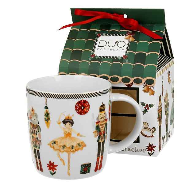Duo Porcelánový hrnek CHRISTMAS NUTCRACKER 400 ml vícebarevný