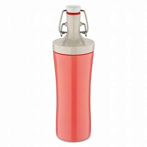 Láhev na vodu Plopp To Go, 425 ml, korálová, Koziol