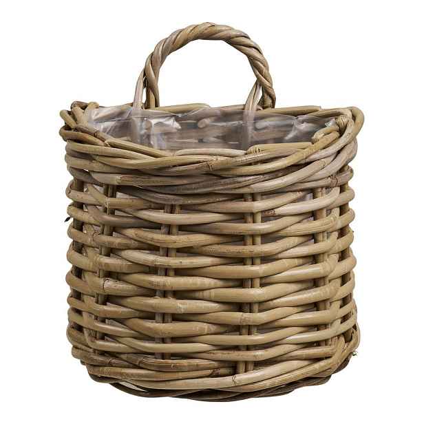 Ratanový obal na květináč na bylinky/závěsný Keli – House Nordic