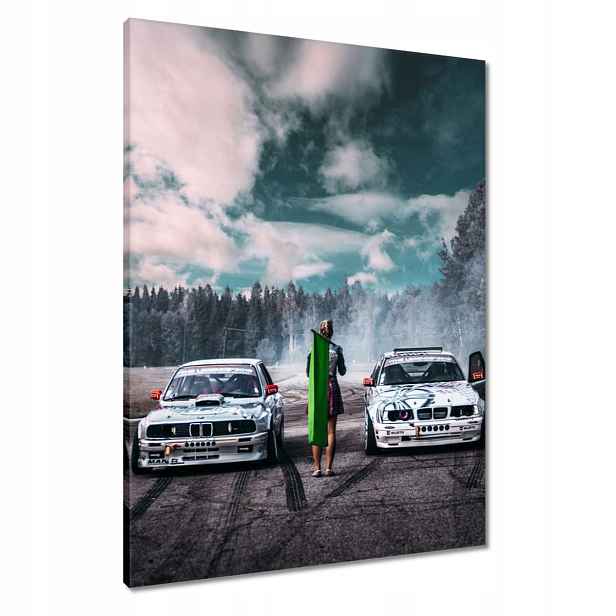 Obrazy 60x80 Bmw Závody pro 2 osoby
