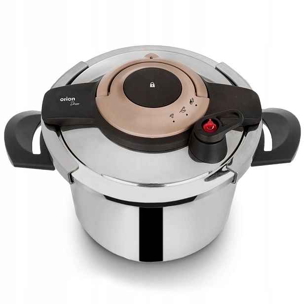 Tlakový Hrnec z oceli s automatickým zavíráním Orion 5 l