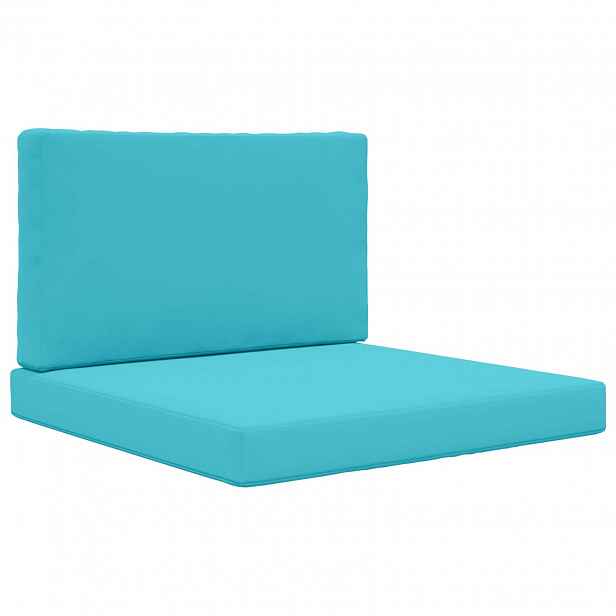 vidaXL Venkovní polštář na pohovku Polyester Tyrkysová 80 x 80 cm