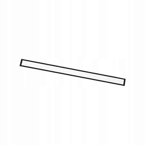Černá Led zapuštěná lampa 30W 3000K 150 cm Hiate 1832 Antigo