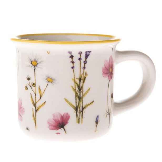 hrnek 70ml-1ks-KVÍTÍ, d 5,8x5,0cm, porcelán