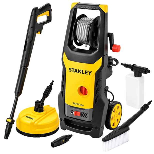Tlaková Myčka Stanley 185 Bar 1600 W Terasa Na Terasu Kostky Sada