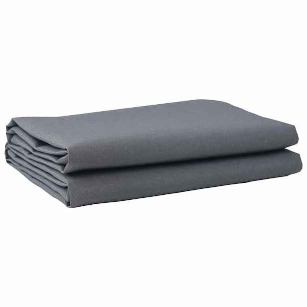 vidaXL Náhradní látka na markýzu Antracitová 1000 x 160 cm Polyester