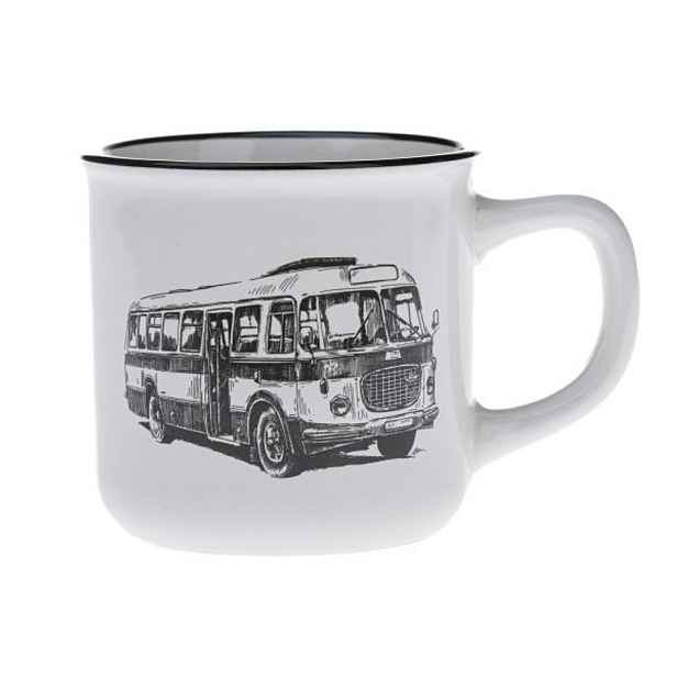 hrnek 330ml-1ks-AUTOBUS Š706 RTO RETRO, d 9x 8,5cm, keramika