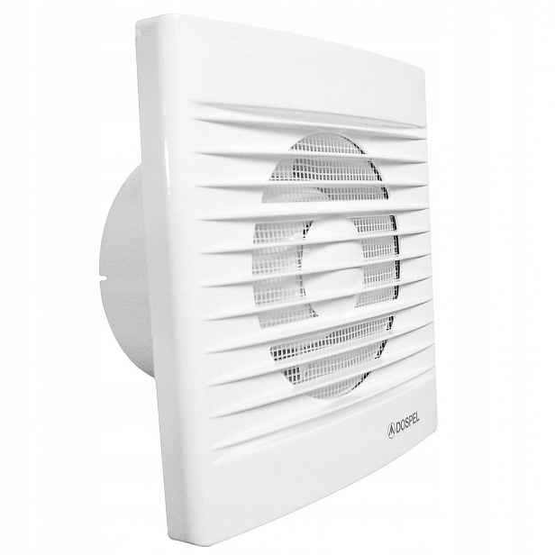 Koupelnový ventilátor Styl 150, hygro časovač Dospel