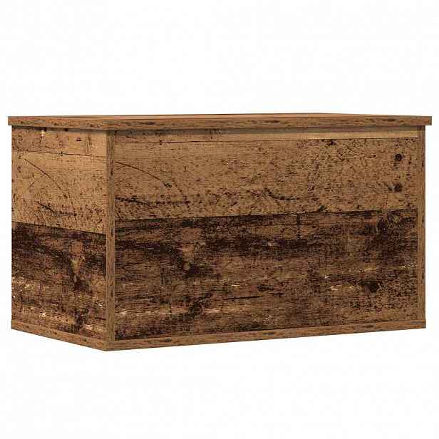 vidaXL Úložná krabice Staré dřevo 60 x 35 x 35 cm Kompozitní dřevo