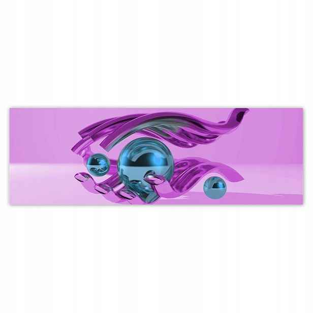Plakáty 200x66 Fialová ilustrace