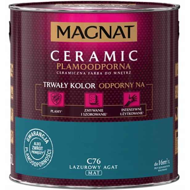 Barva Magnat Ceramic 2,5L C76 Azurový Achát