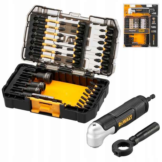 DeWALT Sada bitů s úchytem DT70782 Ph Pz Torx v ToughCase+ 33el McLaren