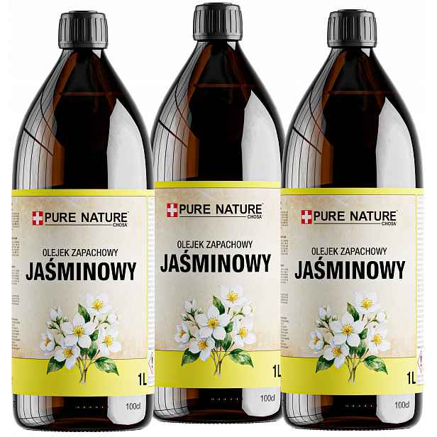 Jasmínový Olej Do Svíček Difuzéru 100% Čistý Velmi Intenzivní 3x1 l (3 l)