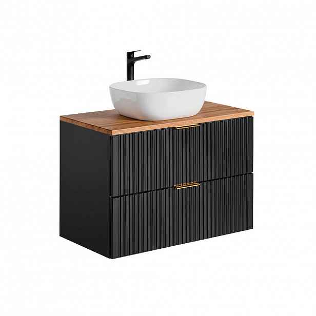 Petits-meubles UMYVADLO 80.6cm Adriel Černá