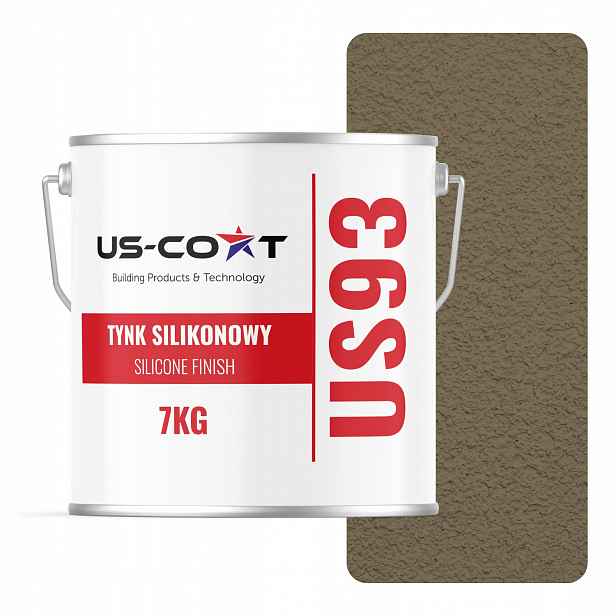 Silikonová Fasádní Omítka Barva Khaki F455 7KG Beránek Granulace 3.0mm