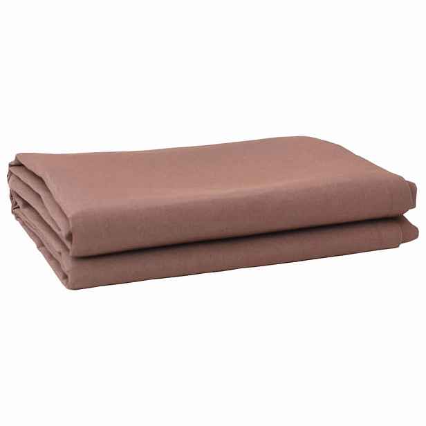 vidaXL Náhradní látka na markýzu Hnědá 1000 x 160 cm Polyester