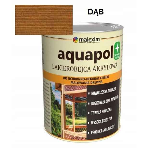 Akrylová lakovačka na dřevo 2,5L Dub