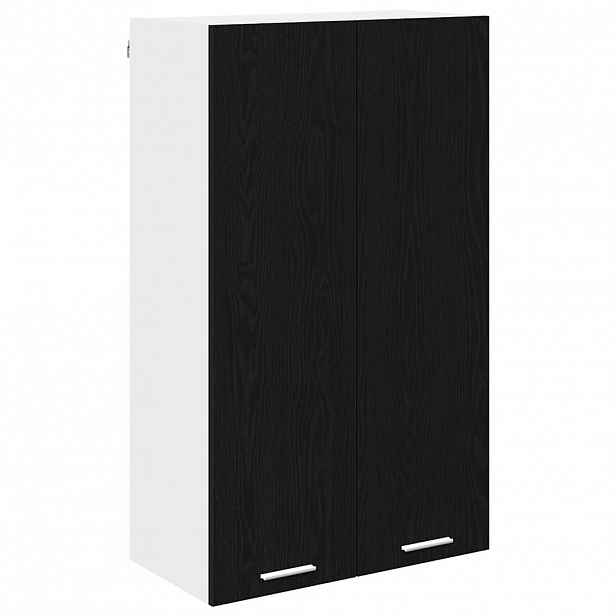 vidaXL Závěsná skříňka Černý dub 60 x 31 x 100 cm Kompozitní dřevo