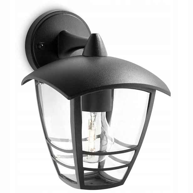 Zahradní nástěnné svítidlo Philips černé E27 60 W