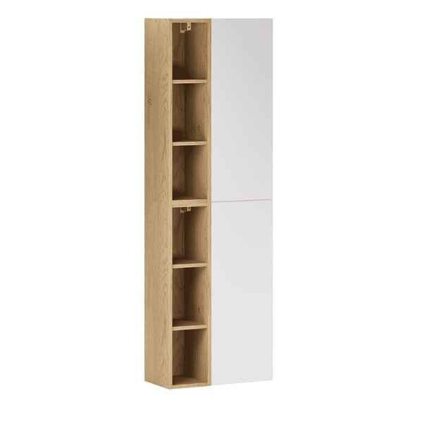 ArtCom Vysoká skříňka ASTER WHITE ASG 2SP/2UR